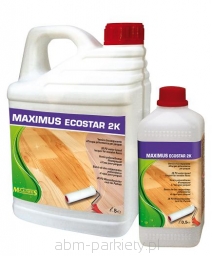 MAXIMUS ECOSTAR  2K 5,5 L połysk lakier dwuskładnikowy do podłóg drewnianych 