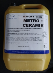 DEVA METRO + CERAMIK 1L MAT, PÓŁMAT - lakier ceramiczny poliuretanowy do parkietów oraz schodów