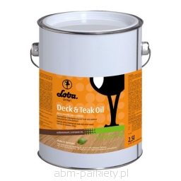LOBA DeckOil  (dawny Deck&Teak) 2,5 L  olej do tarasów drewnianych
